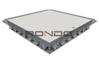 rondo mdf door 600 x 600mm set bead access panel